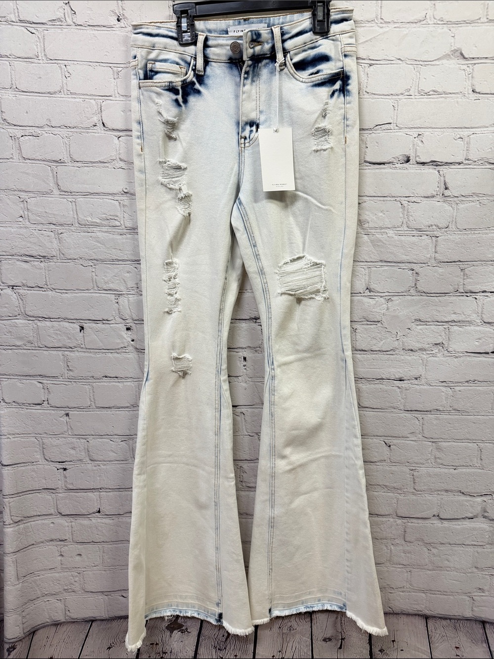 Flying monkey new jeans black label flared coco blues size 26
